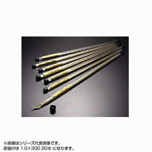 黄銅線　塩ビ管入り　1.0×300　(20本入り)