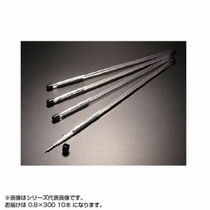 洋白線　塩ビ管入り　0.8×300　(10本入り)