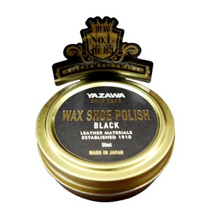 YAZAWA SHOE CARE ワックスシューポリッシュ 50ml ブラック
