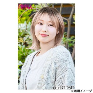 プリシラ 帽子ウィッグフィット 外ハネボブ 耐熱ダスティミルクティー BO-13-TDMT