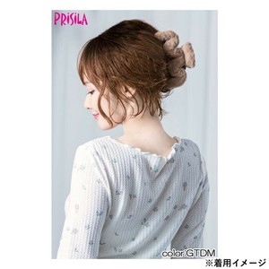 プリシラ 帽子ウィッグフィット 波ウェーブボブ 耐熱グラデデイリーマロン BO-15-GTDM