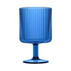 アボード ポリスチレン樹脂 メサ スタッキングワインゴブレットグラス 440ml コバルトブルー DK23988471