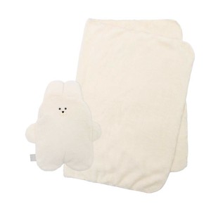センバドー スフレベアコンパクトひざ掛け ウサギ 496-0112