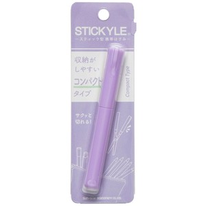 【サンスター文具】スティッキールはさみ　バイオレット×バイオレット