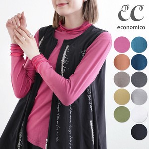 2025SS　首・袖フリル使い切替カットソー　　2025新作　Economico