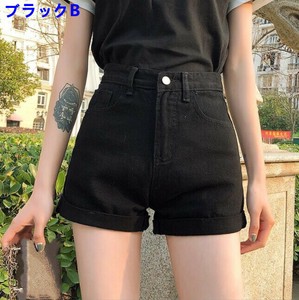 ショートパンツ デニム 無地 快適 レディース ファッション MBQ2676