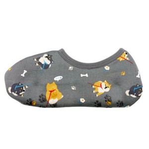 【9月下旬入荷予定】ぽかぽかそっくす ショート　お散歩シバ　グレー