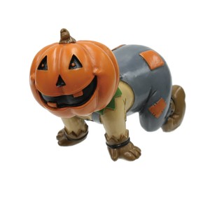 ハロウィン【置物】 はいはいパンプキン　7.2cm