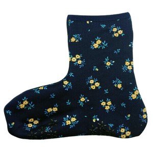 Ankle Socks Flower Navy [Expected Late September]