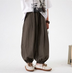 カジュアルパンツ 夏  無地  ゆったり  快適 子供用 ファッション  MBQ2678
