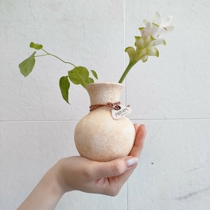 CERAMIC PAINTING VASE　花瓶　ミニサイズ　フラワーベース　陶器