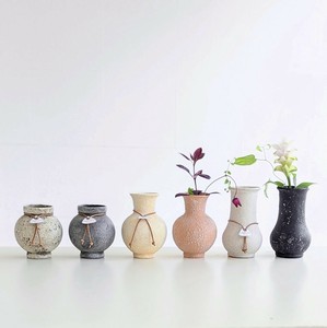CERAMIC PAINTING VASE　花瓶　ミニサイズ　フラワーベース　陶器