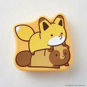☆パディマ限定　特別SALE☆　タヌキとキツネ　シリコンポーチ　2021ver.