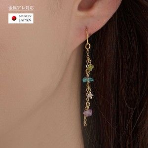 金耳夹 新商品 能量石 天然石 宝石 日本制造