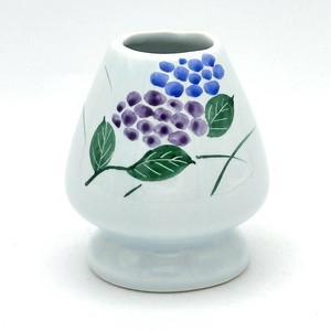 【茶筅直し】京絵付け 「紫陽花」 手描き茶筅くせ直し／茶筅直し 茶筌立て 日本製 抹茶道具