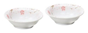 日本製 made in japan JS-002 神宮桜 ペア小付 JS-002 77-06305