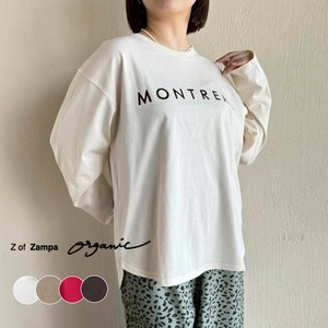 【2025AW新作】天竺クルーネック箔ロゴプリントTシャツ