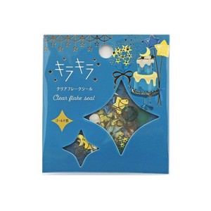 WORLD CRAFT Washi Tape Sparkle Anniversary Flake sticker Clear