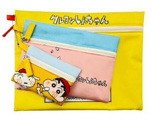 3連ポーチ　クレヨンしんちゃん原作35周年シリーズ