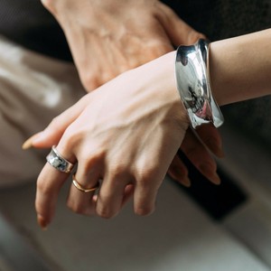 Nothing And Others Silver Bracelet  Bangle