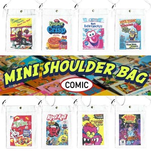 【ちょいお出かけ of BEST☆】【ADVERTISING COMIC】MINI SHOULDER BAG ◾️ミニショルダーバッグ
