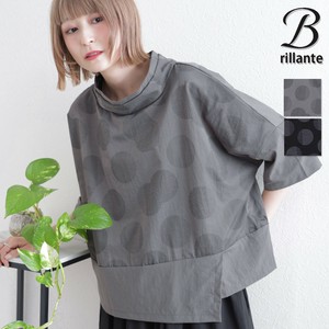 【9/下予約販売】ドット柄 ドルマンスリーブ ナイロンベスト トップス　2025aw 通年人気　（165178）