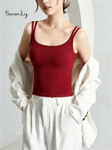 人気上昇 美背デザイン キャミソール インナー「2025新作」