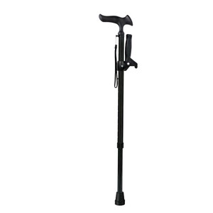 フジホーム　ステッキ　杖　かるがもオム　補助グリップ付　ストライプ　(受注生産品)  WB3932