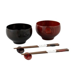 器の木 プレミアム箸付夫婦大椀 4672