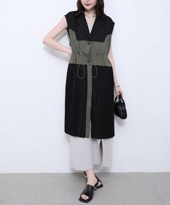 配色プリーツベスト　2025人気  BRILLANTE東京