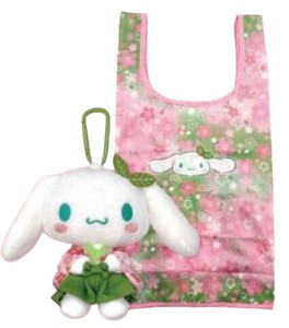 【先行受注】抹茶着物ぬいぐるみエコバッグ　シナモロール　サンリオキャラクターズ　予約〆8/22