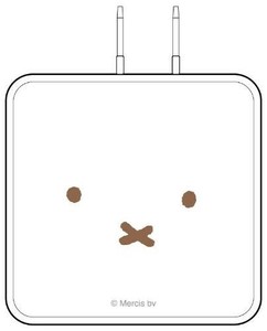 ミッフィー USB Type-C ACアダプタ フェイス MF-599A