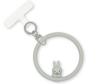 ミッフィー マルチリングプラス シリコンブレスレット グレー MF-601GY