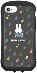 MIFFY&MUSIC iPhoneSE(第3世代/第2世代)/8/7/6s/6対応 ハイブリッドクリアケース MIFFY&MUSIC MF-606A