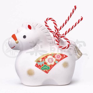 Object/Ornament Clay Bell Noon Good Luck