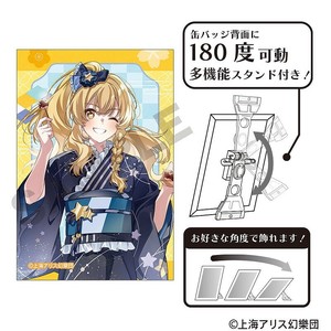 ■2025AW　先行予約■　東方Project　アート缶バッジ　霧雨 魔理沙/2025 春Ver.