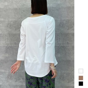 【AnnaKerryアンナケリー85252963】ミリング8/10スリーブTシャツ「2025秋物新作」