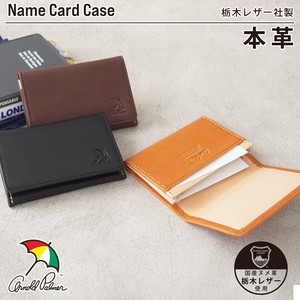 NEW!!【アーノルド・パーマー×栃木レザーカードケース名刺入れ