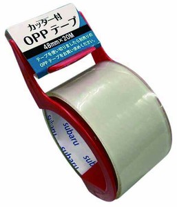 カッター付OPPテープ(48mm×20M) 404-33