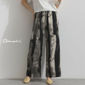 长裤 新商品 2025年 竖纹 宽版裤