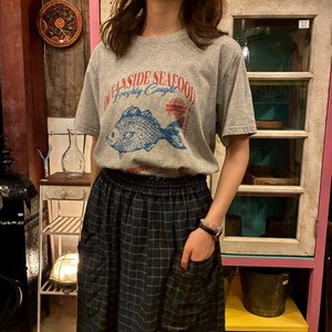 Jacket Graphic Fish Cut-and-sew