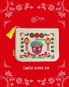 CHINA 中華麺 フラットポーチ