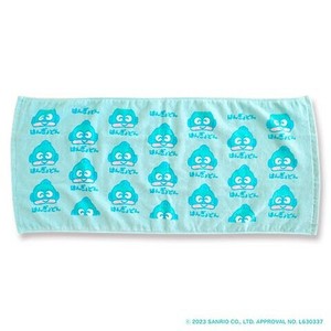 （取り寄せ品） TOWEL サンリオ はんぎょどん　おえかきさん フェイスタオル プリントロングタオル