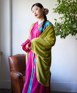 Cardigan Shaggy Knit Cardigan [A/W NEW]
