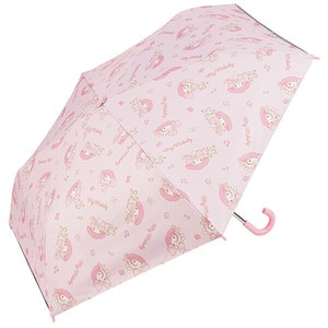 【公式】 子供用 晴雨兼用折りたたみ傘 50cm 【マイメロディ ビッグリボン】 日傘/雨傘 スケーター