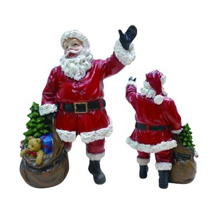 【9月中旬入荷予定】アンティーククリスマス　ギフトバッグサンタ