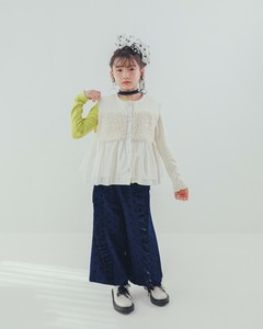 Kids' 3/4 Sleeve T-shirt Frilled Vest UNICA kids 115 ~ 155cm