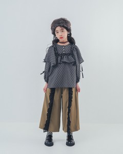 儿童七分袖～长袖上衣 竖纹 UNICA 衬衫 kids 115 ~ 155cm