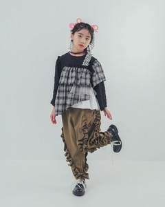 【unica】　アシメフリルパンツ　KIDS　S-XL（115-155cm）