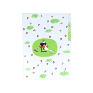 【ポケットファイル】わたしのワンピース クリアファイルA5 3P 花
